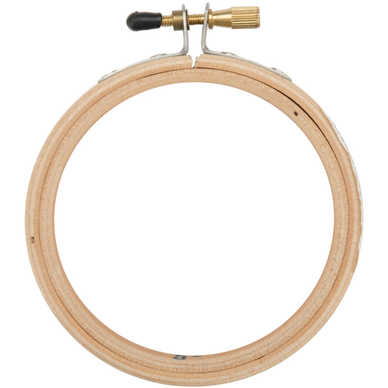 Frank A. Edmunds Wood Embroidery Hoop W/Round Edges 3"-Natural